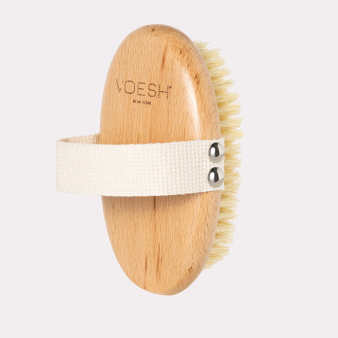 wooden dry brush